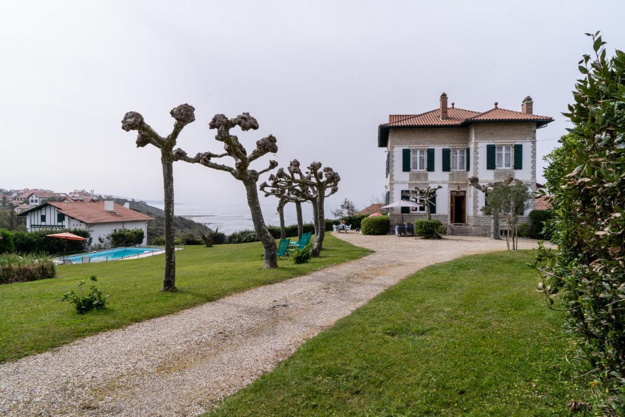 Maison De Maitre Piscine Vue Ocean - Bidart Exteriör bild