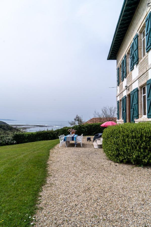 Maison De Maitre Piscine Vue Ocean - Bidart Exteriör bild
