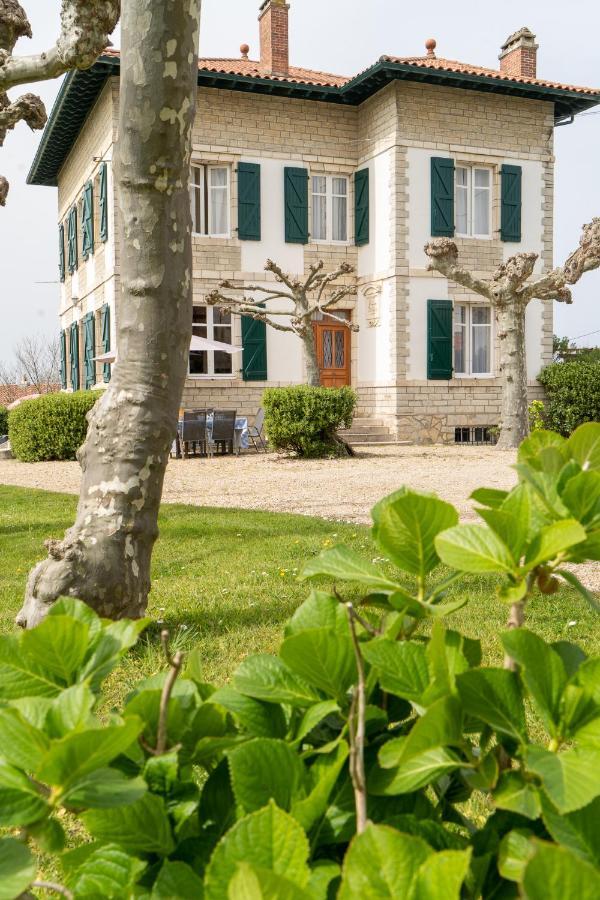 Maison De Maitre Piscine Vue Ocean - Bidart Exteriör bild