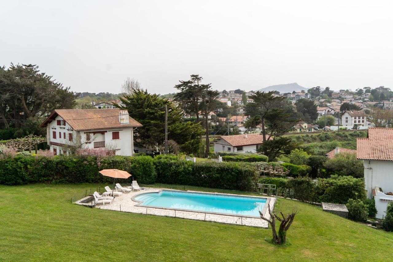 Maison De Maitre Piscine Vue Ocean - Bidart Exteriör bild